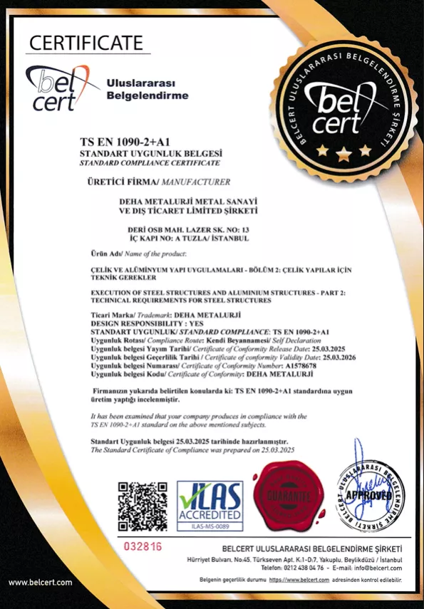 TS EN 1090-2+A1