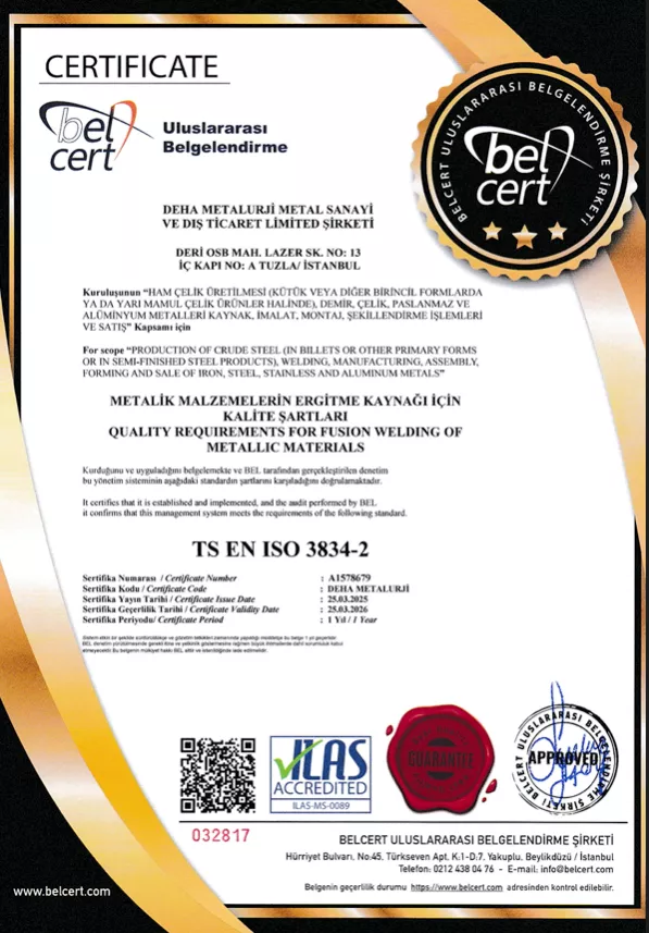 TS EN ISO 3834-2